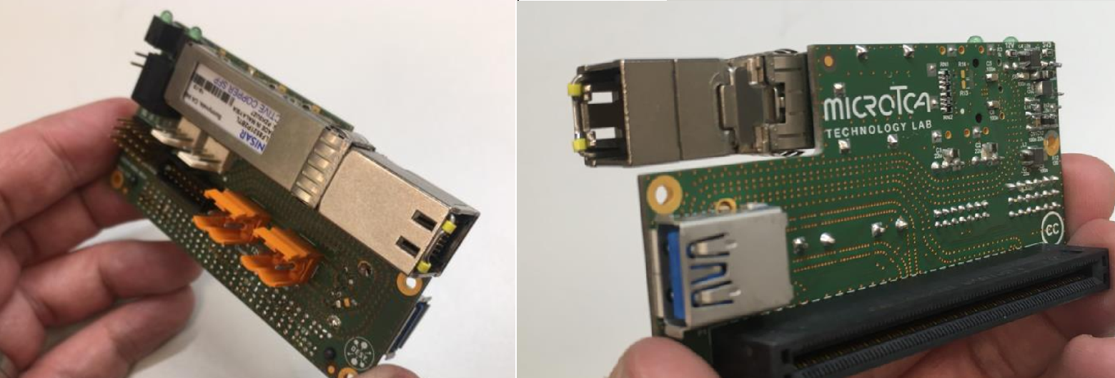 Picture of DESY MTCA BRINGUP Adapter SFP